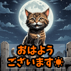 [LINEスタンプ] 毎日使うクセ強アニマルあいさつ・短文