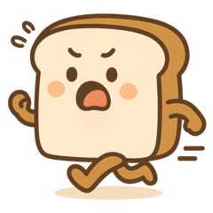 [LINEスタンプ] パンファミリーのパンッと送れるスタンプ