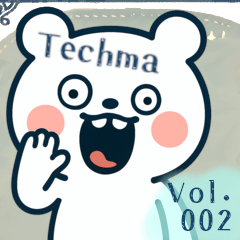 [LINEスタンプ] テクマくんStamp Volume.002