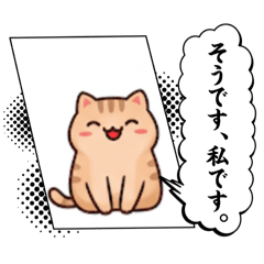 [LINEスタンプ] そうです、私です。わかった？