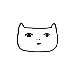 [LINEスタンプ] 猫系彼女