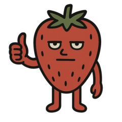 [LINEスタンプ] いちごのオッサン