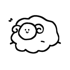 [LINEスタンプ] 謎羊スタンプ