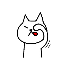 [LINEスタンプ] おふざけニャンコNo.7