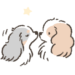 [LINEスタンプ] キャバリア LOVEいっぱい