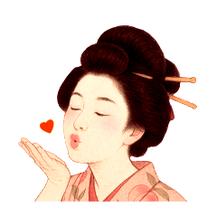 [LINEスタンプ] やまとなでしこ純子
