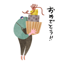 [LINEスタンプ] 毎日サロペットpart2