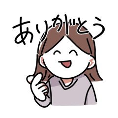 [LINEスタンプ] ラフなカラースタンプ
