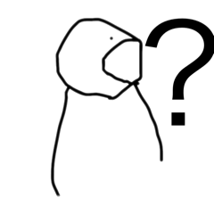 [LINEスタンプ] 謎の透明なキャラ