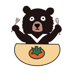 [LINEスタンプ] ツキノワグマ Z