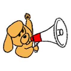 [LINEスタンプ] はまのゆかLINEスタンプ・犬