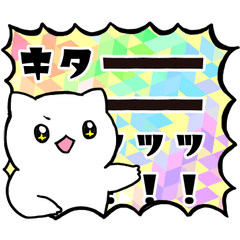 [LINEスタンプ] 絶叫！ネコ！！！