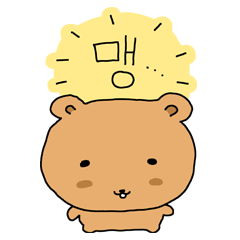 [LINEスタンプ] クマ..ク..マ