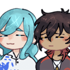 [LINEスタンプ] 琉球刀たちと広光兄弟のスタンプ