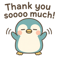 [LINEスタンプ] ホペンギンのゆるっとあいさつスタンプ