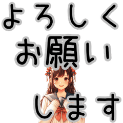 [LINEスタンプ] JKの丁寧な毎日スタンプ
