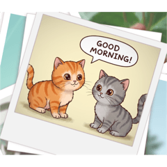 [LINEスタンプ] 子猫の一言イラスト編-3