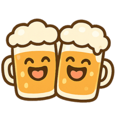 [LINEスタンプ] ビールジョッキスタンプ