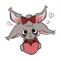 [LINEスタンプ] おいでミミちゃんスタンプ