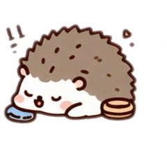 [LINEスタンプ] ハリネズミの可愛いスタンプ❤️