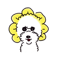 [LINEスタンプ] 知らない犬。
