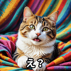 [LINEスタンプ] まったり猫だにゃん