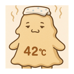 [LINEスタンプ] ぬるま湯くんスタンプ