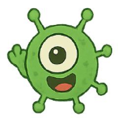 [LINEスタンプ] 緑カビ菌の日常
