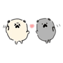 [LINEスタンプ] パグときどきパグ