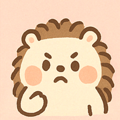 [LINEスタンプ] ハリネズミのドゥドゥ