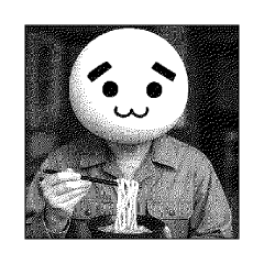 [LINEスタンプ] うどんがたべたい2：1960年代エディション