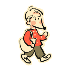 [LINEスタンプ] トガリネズミのキョーコさん