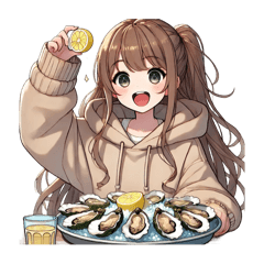 [LINEスタンプ] 痛風と彼女