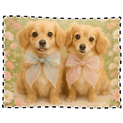 [LINEスタンプ] チロル＆チョコ 13