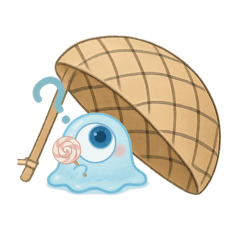 [LINEスタンプ] スライム族のぽわぷゆ