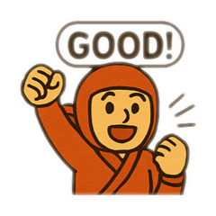 [LINEスタンプ] にんにんリアクション！