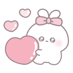 [LINEスタンプ] うさりん｜かわいい日常 ♡