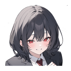 [LINEスタンプ] 感情迷子のOLちゃん