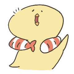 [LINEスタンプ] えびぴよのスタンプ その1