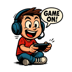 [LINEスタンプ] オンラインゲームのスタンプ