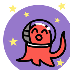 [LINEスタンプ] タコさんウィンナー宇宙へ