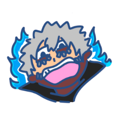 [LINEスタンプ] 【ヒロアカ】荼毘のご挨拶！！