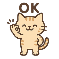 [LINEスタンプ] 表情ゆたか♪やさしいねこスタンプ