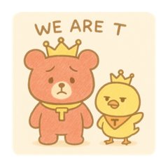 [LINEスタンプ] ボクらはニコイチ