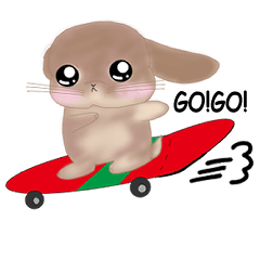 [LINEスタンプ] うさぎのもぷちゃん 3