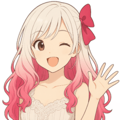 [LINEスタンプ] 可愛らしい美女のきもち