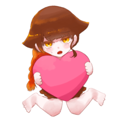 [LINEスタンプ] 若田楓ちゃん