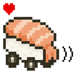 [LINEスタンプ] 元気！お寿司のスタンプ