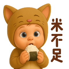 [LINEスタンプ] こねこベイビーの気持ち