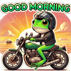 [LINEスタンプ] カエルライダーアドベンチャー 1